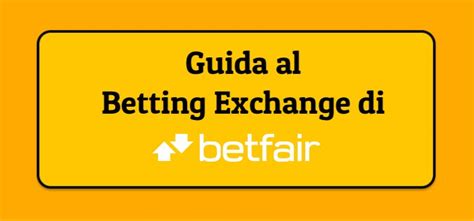betfair exchange italia.